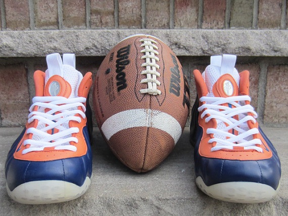 Nike Air Foamposite One Chicago Bears Customs by FETTi D’BIASI