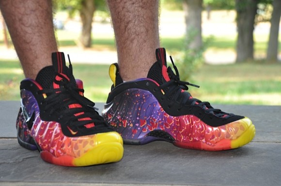 Nike Air Foamposite Pro Asteroid On-Feet Images 