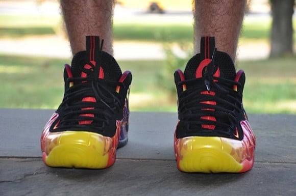 Nike Air Foamposite Pro Asteroid On-Feet Images 