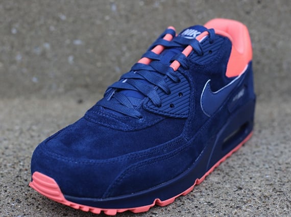 Nike Air Max 90 Premium – Brave Blue Atomic Pink Now Available