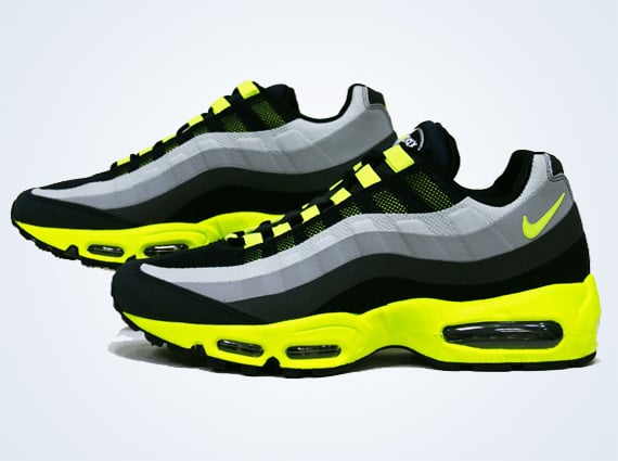 air max 95 yellow white black