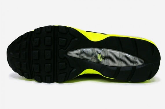 Nike Air Max 95 No Sew Black Volt Dark Charcoal Midnight Fog