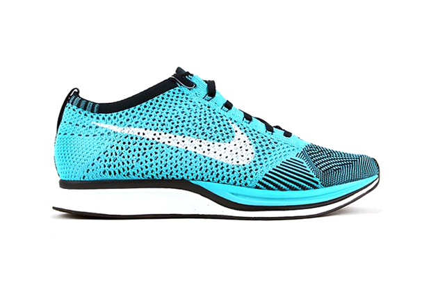 flyknit racer turquoise