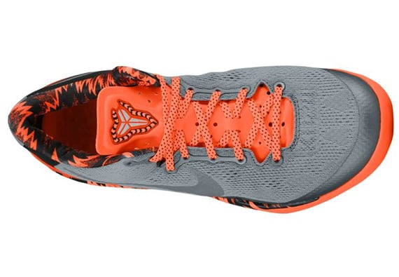 Nike Kobe 8 PP Cool Grey Metallic Silver Team Orange Now Available