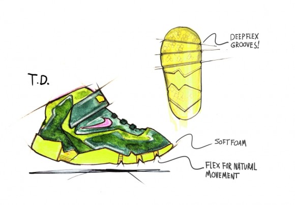 Nike LeBron 11 GS T-Rex