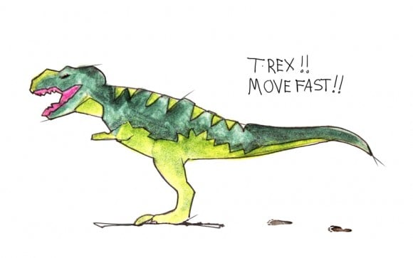 Nike LeBron 11 GS T-Rex