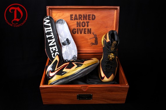 Nike LeBron X Elite Championship by Dank Customs for LeBron James