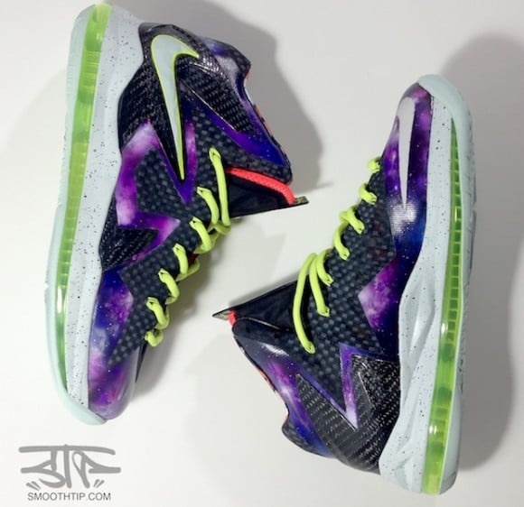 Nike LeBron X Elite Intergalactic Custom by Smooth Tip