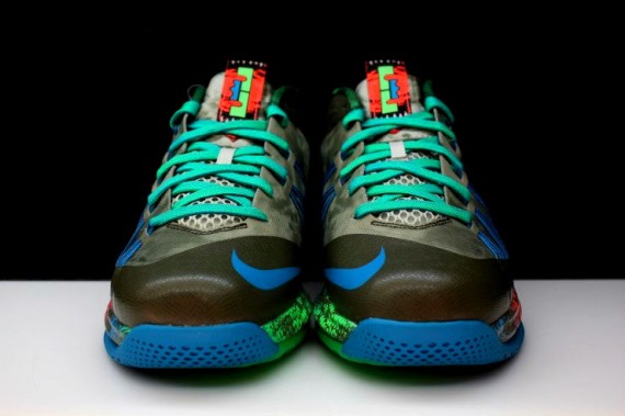 Nike LeBron X Low Reptile Another Look