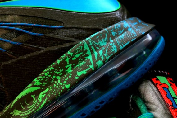 Nike LeBron X Low “Reptile” – Another Look