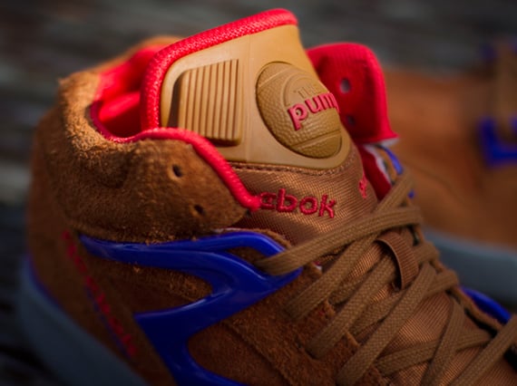 Reebok Pump Omni Lite Brown Red Purple Now Available