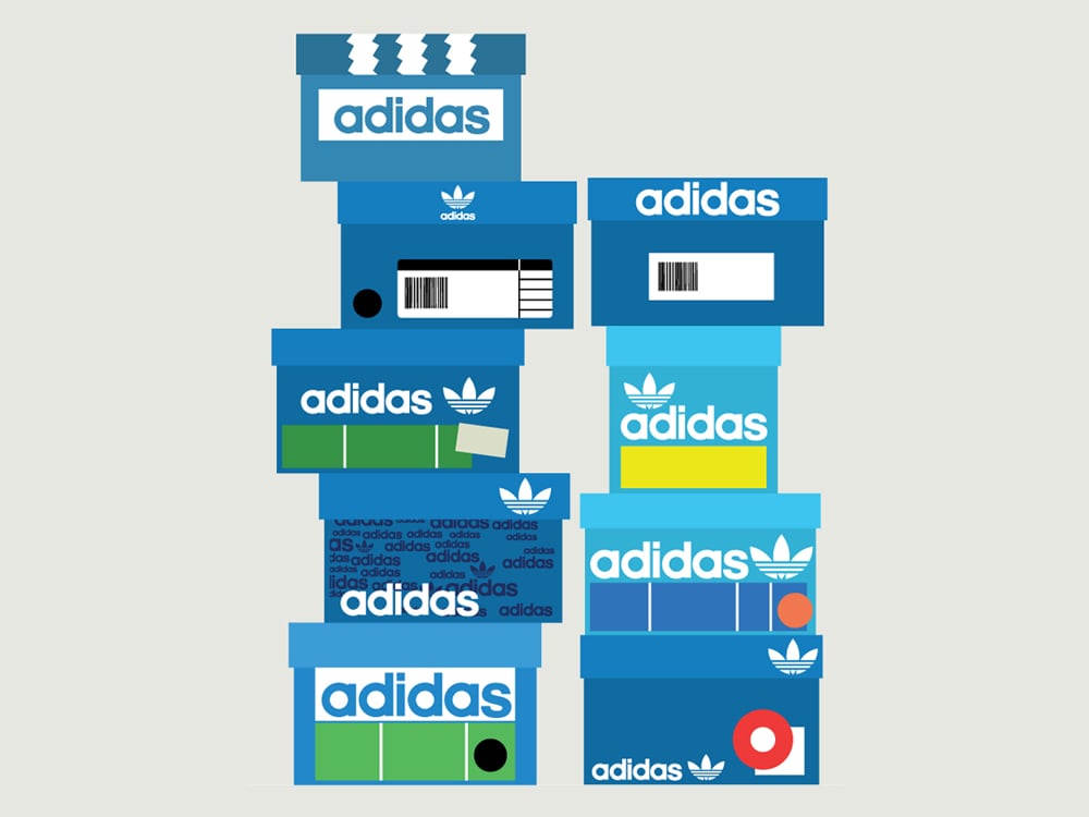 Sneaker Boxes by Stephen Cheetham