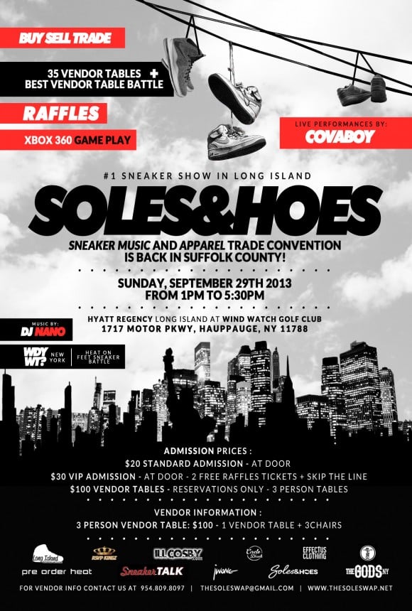 Soles&Hoes Sneaker Music and Apparel Convention by The Sole Swap