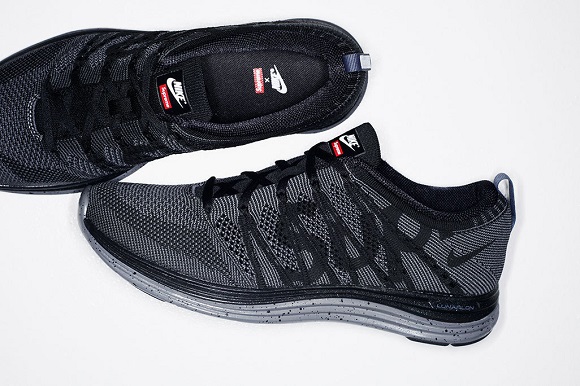 Supreme x Nike Flyknit Lunar 1+ First Look