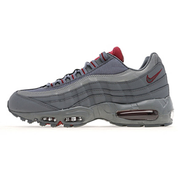 Nike Air Max 95 “Cool Grey/Team Red” – Now Available