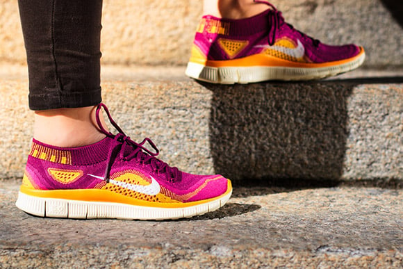 Nike WMNS Free Flyknit+ “Raspberry Red/Laser Orange” – Available Now