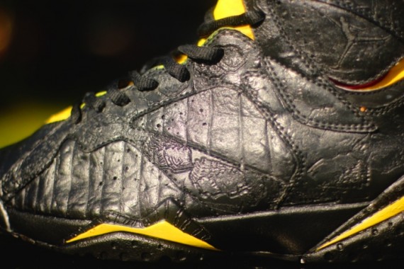 Air Jordan 7 Crude Brood Customs by Rocket Boy Nift