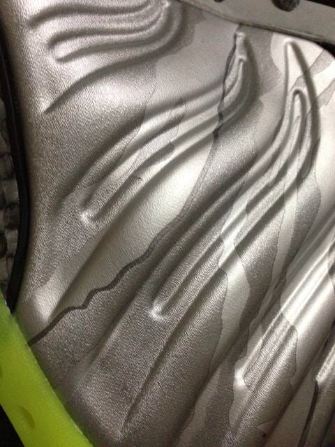 Nike Air Foamposite One Cool Grey Volt  Camo First Look