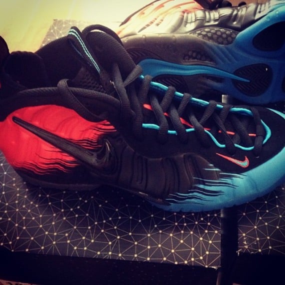 Nike Air Foamposite Pro SpiderMan  Another Look