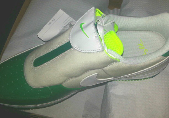 Nike Air Force 1 Low The Glove White Volt Green First Look