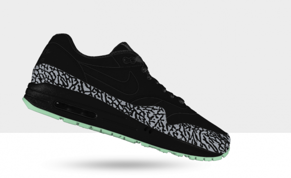 Nike Air Max 1 iD ‘Glow in the Dark’ Elephant Print Option | Now Available