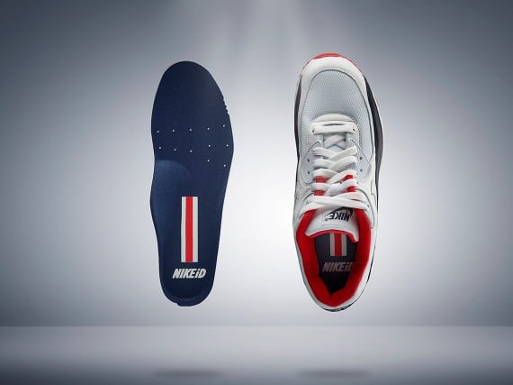 Nike Air Max 90 ‘Paris Saint-Germain’ Option at NikeiD