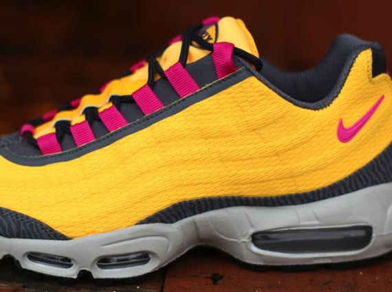 yellow and pink air max