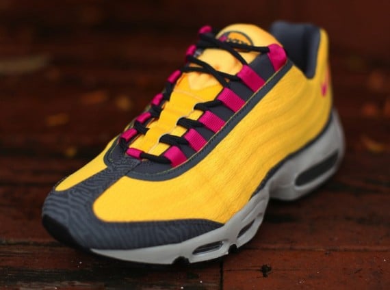 Nike Air Max 95 PRM Tape Laser Orange Pink Flash Now Available