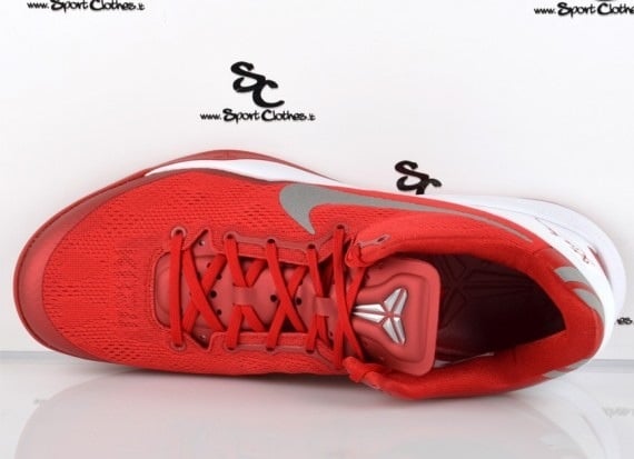 Nike Kobe VIII (8) TB ‘Red/White-Silver’