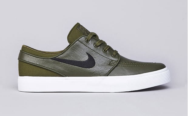 Nike SB Stefan Janoski Leather Legion Green/Black-White