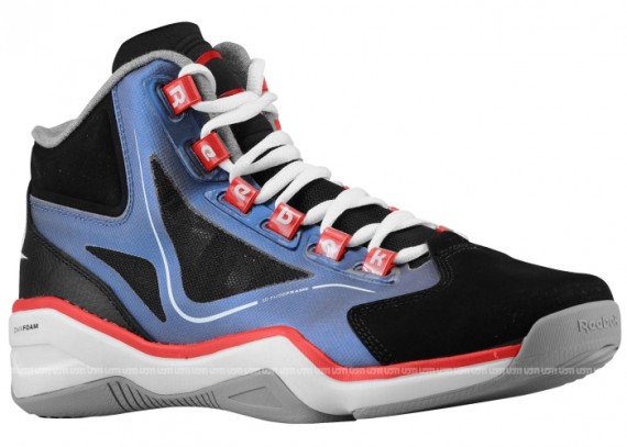 Reebok Q96 Black Royal Red