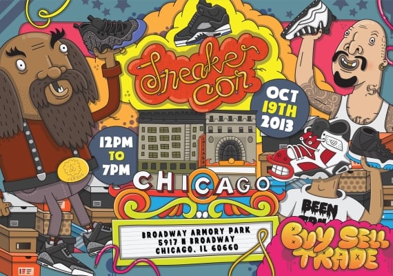 Event Reminder: Sneaker Con Chicago October 2013