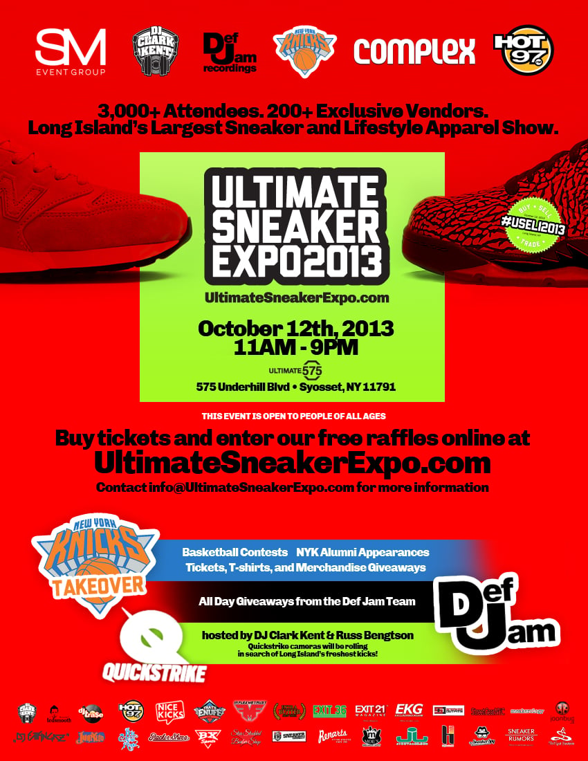 Ultimate Sneaker Expo 2013 | Goes Down Today