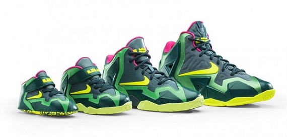 Nike Lebron 11 Kids “T-Rex” – Release Date