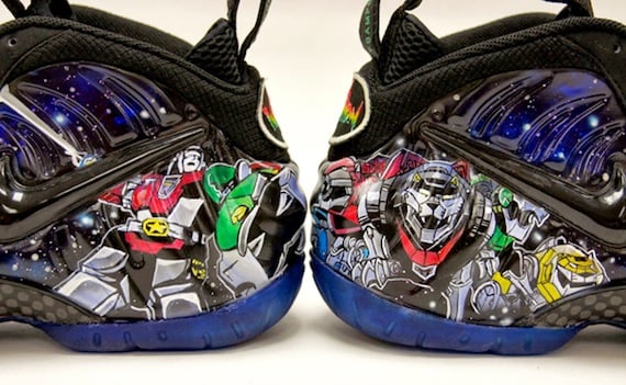 NIKE AIR FOAMPOSITE PRO VOLTRON CUSTOM