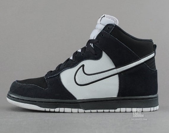 Nike Dunk High Black Reflective Silver - Sneak Peek