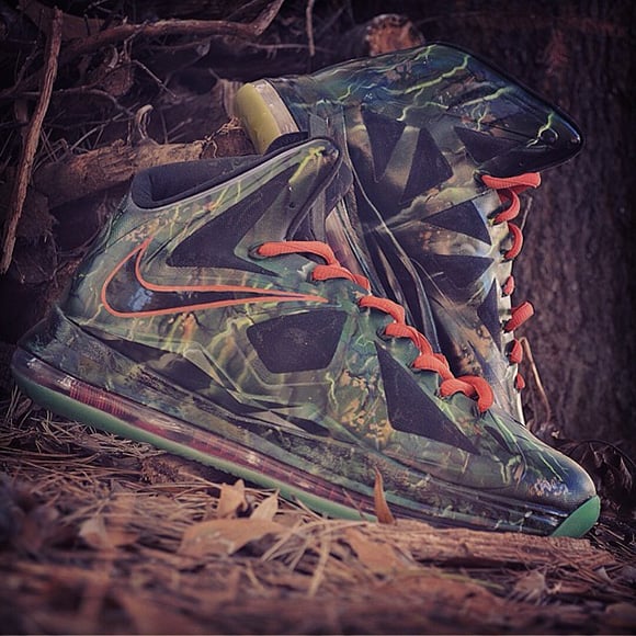 Nike LeBron X (10) “Duck Dynasty” Customs by Kickasso Kustoms