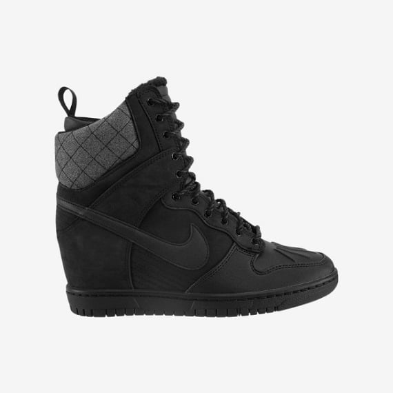 Nike Dunk Sky Hi SneakerBoot - Black