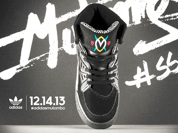 adidas Mutombo Black White