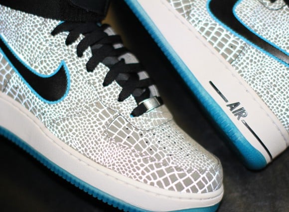 Nike Air Force 1 High “Reflective Silver Croc” – Release Date
