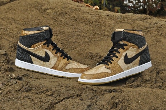 Air Jordan 1 Desert Storm by JBF Customs  