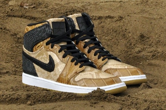 Air Jordan 1 Desert Storm by JBF Customs  