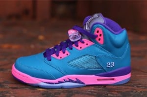 Nike Free Women With Bling Air Jordan 7 Vii Retro Orion Blue