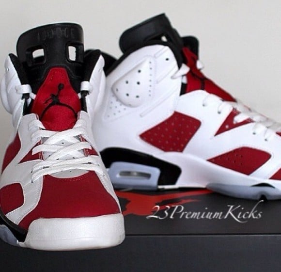 Air Jordan 6 Carmine 2014 Retro 