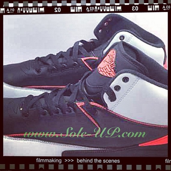Air Jordan II(2) Cool Grey/Infrared - First Look | SneakerFiles