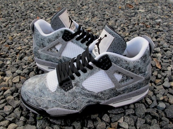 Air Jordan IV (4) ‘Asphalt’ Custom