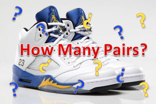 Air Jordan V (5) ‘Laney’ Sells 250,000 Pairs