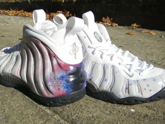 Nike Air Foamposite One “Black Hole” by Mr. Exclusive Customs