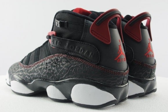 Jordan 6 Rings GS Elephant Black Gym Red