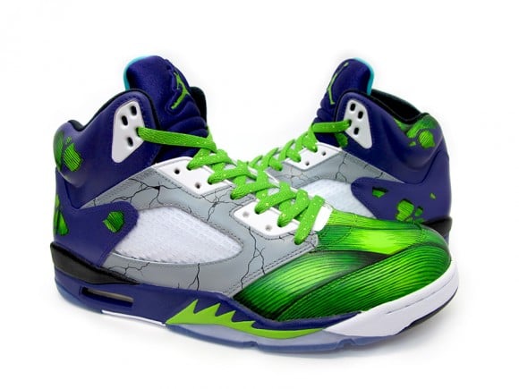 Air Jordan 5 Smash Customs by Sekure D